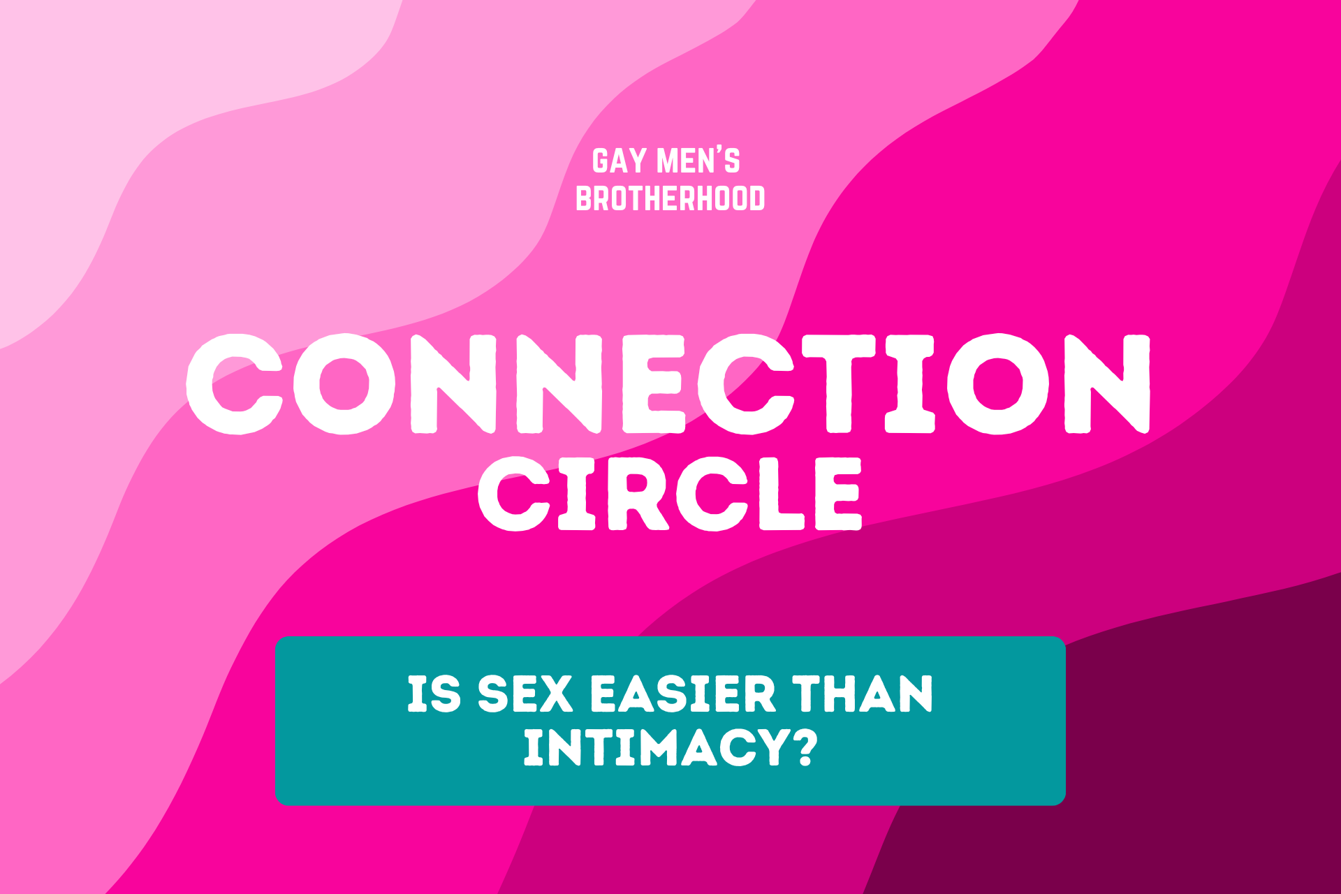 Is Sex Easier Than Intimacy?